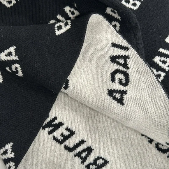 Balenciaga All Over Logo Sweater